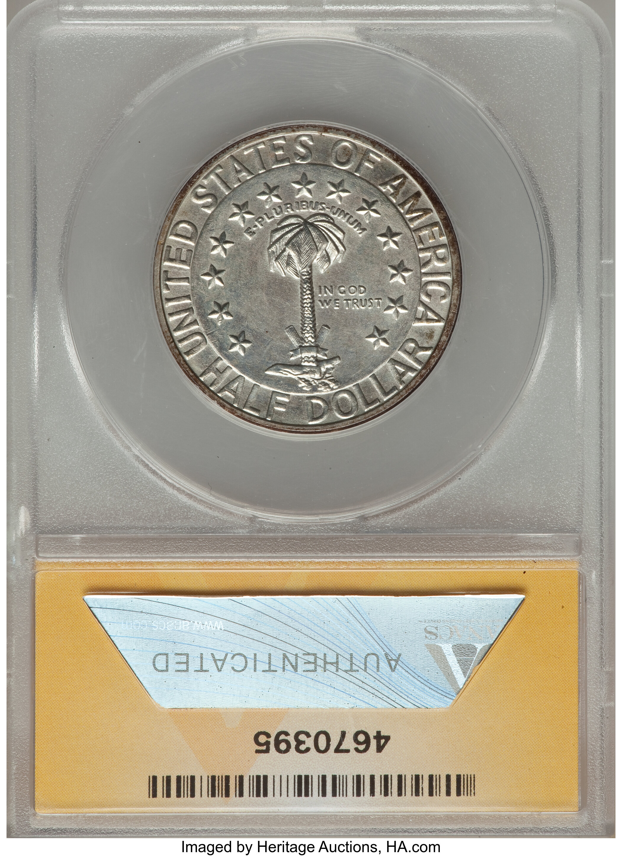 1936-D 50c Columbia XF45 CAC thumbnail 2