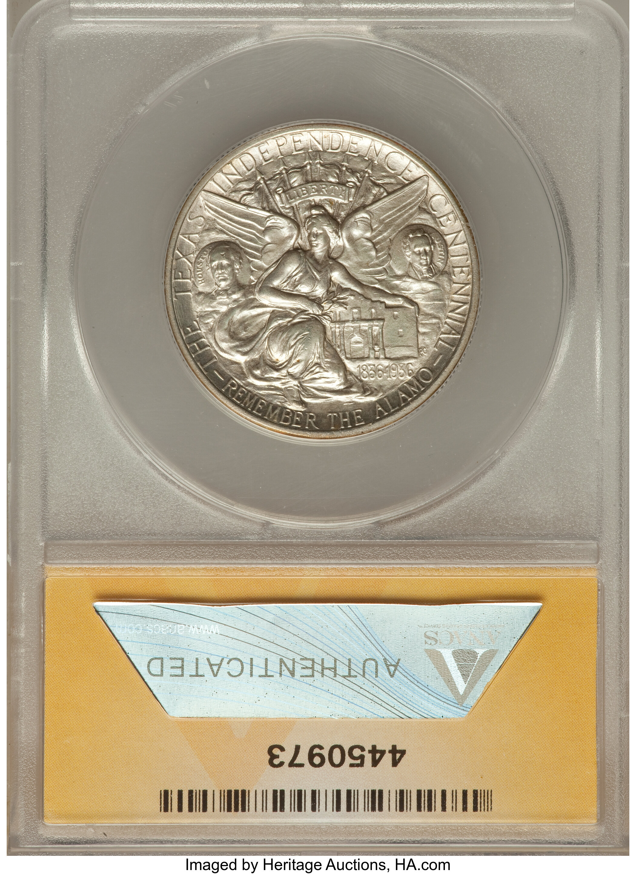 1934 50c Texas XF40 CAC thumbnail 17
