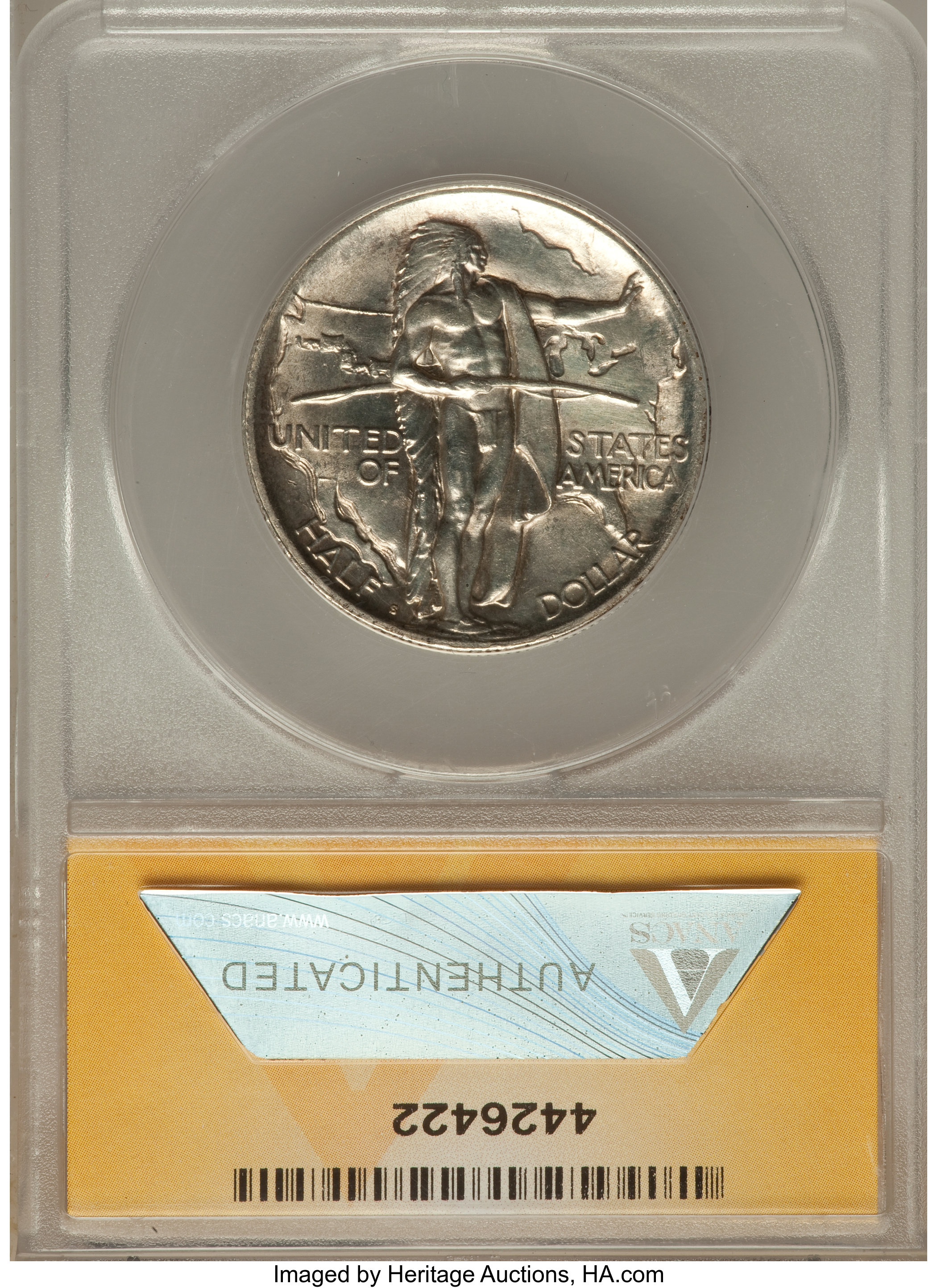 1926-S 50c Oregon Trail MS61 thumbnail 2