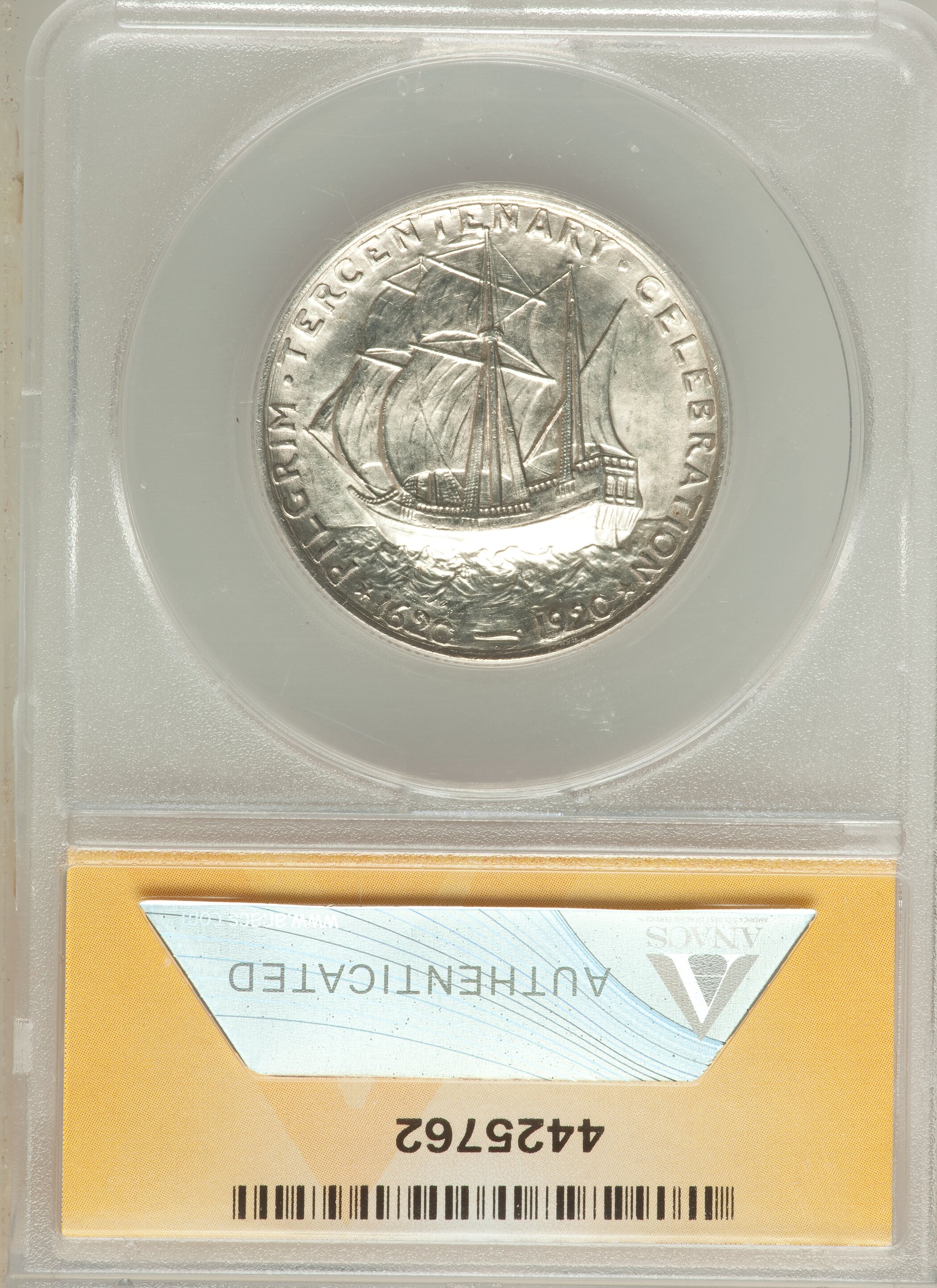 1921 50c Pilgrim XF40 thumbnail 20