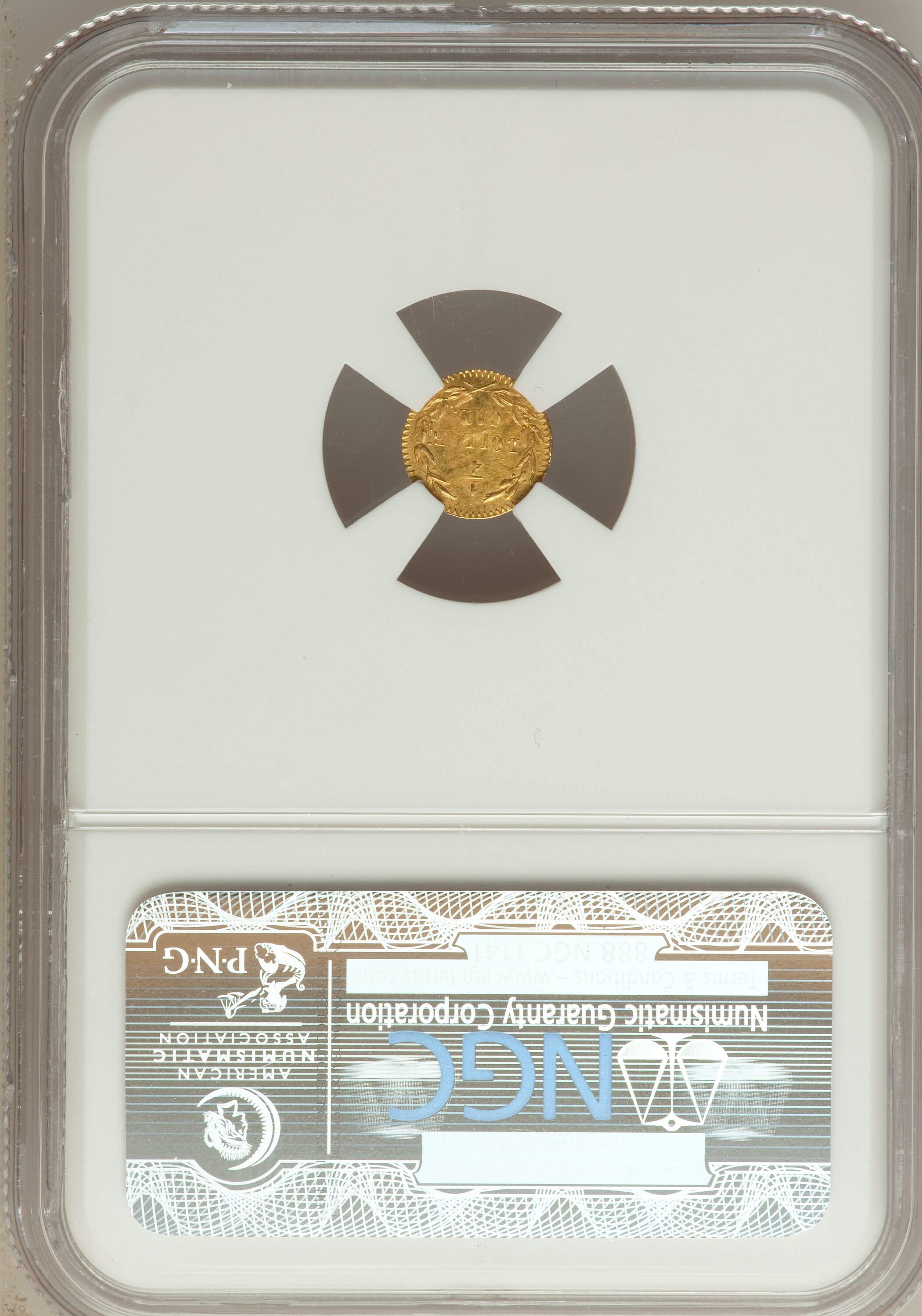 image for: 1875 25C Indian Round 25 Cents, BG-848, Low R.7, MS62 NGC. NGC Census: (2/1). PCGS Population (3/6).   (#10709)...