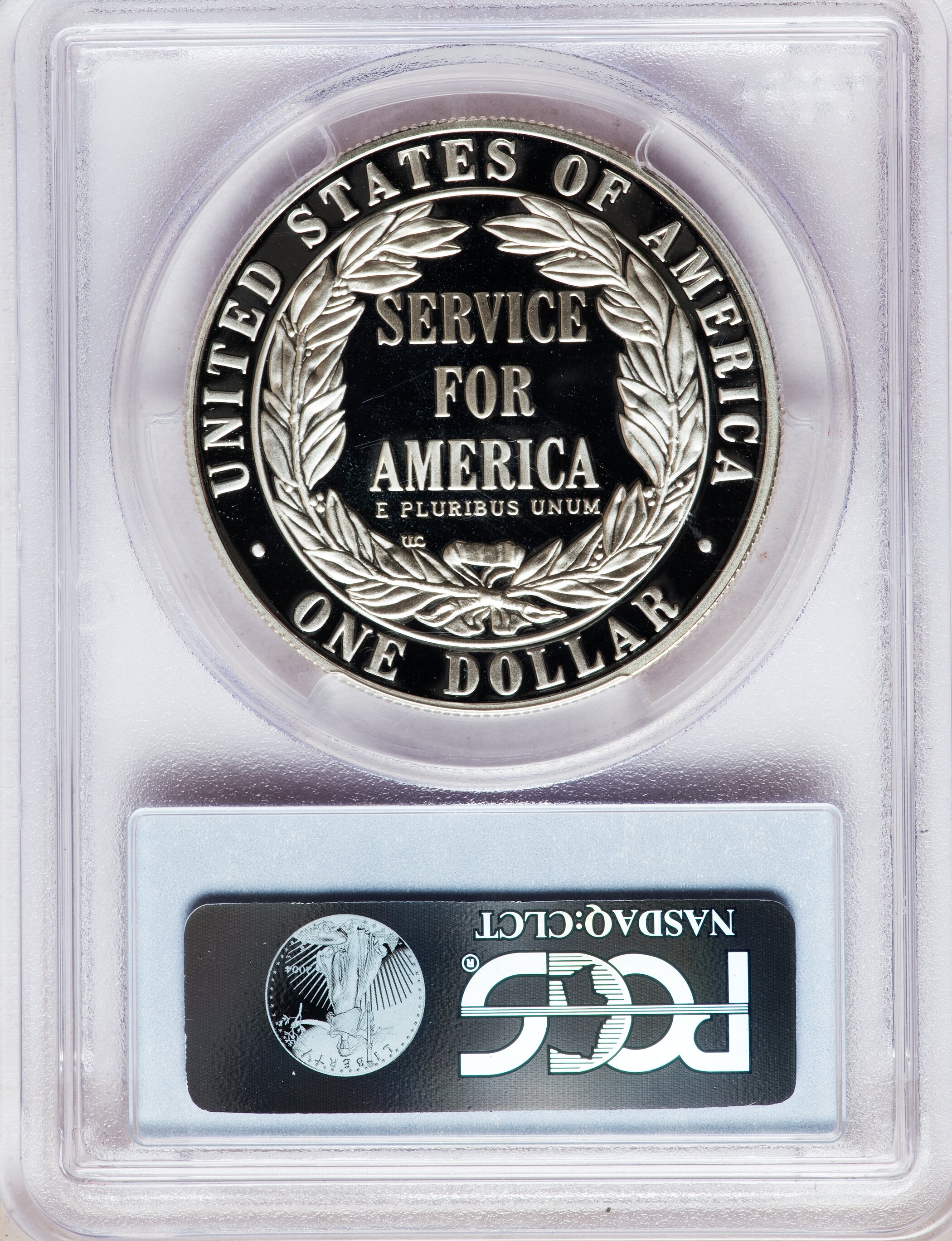 1996-S S$1 National Community Service PR DCAM PR68 DCAM CAC thumbnail 12