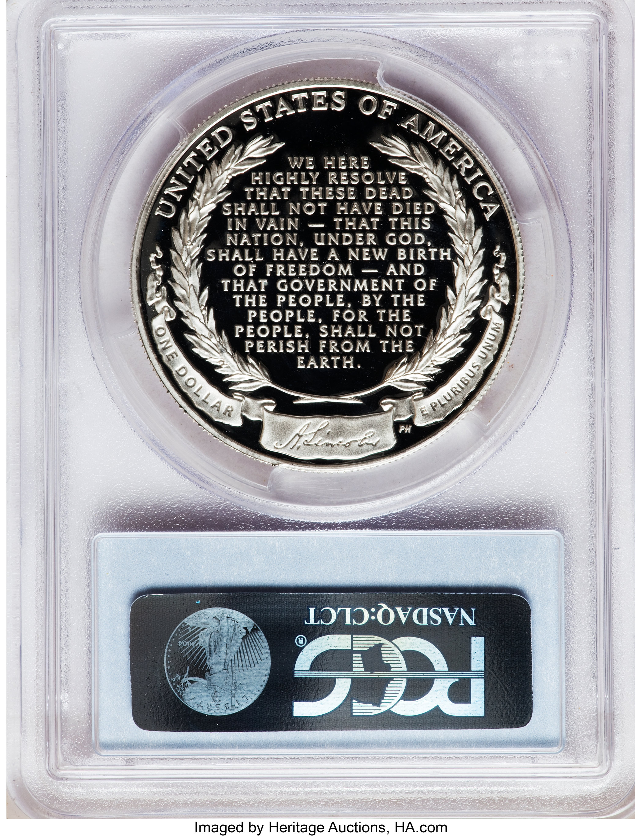 2009-P S$1 Abraham Lincoln Bicentennial PR DCAM PR66 DCAM thumbnail 22