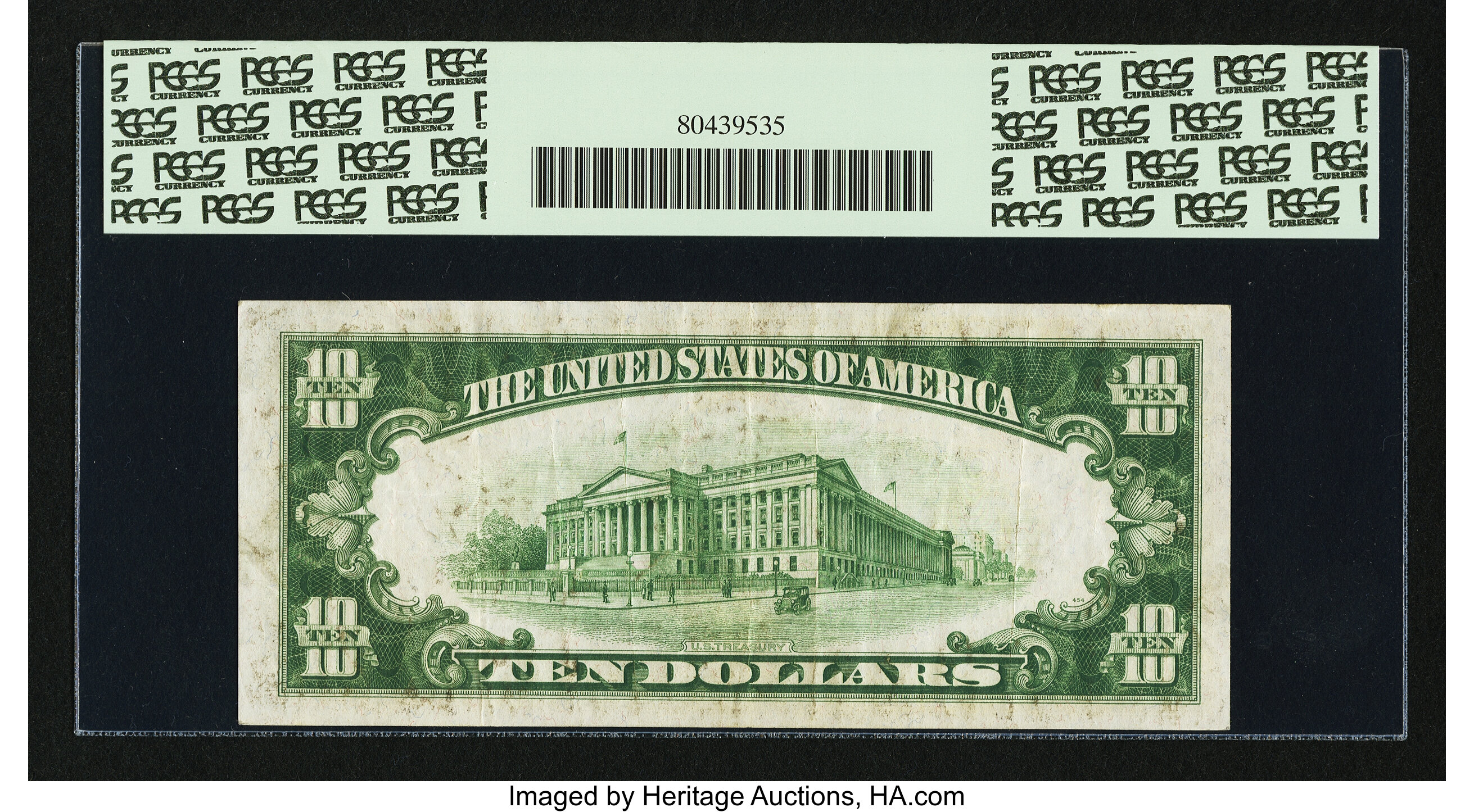 image for: Fr. 2004-G* $10 1934 LGS Federal Reserve Note. PCGS Very Fine 30....