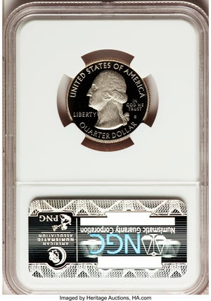 image for: 2010-S 25C Mount Hood National Forest Clad PR70 Ultra Cameo NGC. NGC Census: (0). PCGS Population (198). (#418849)...