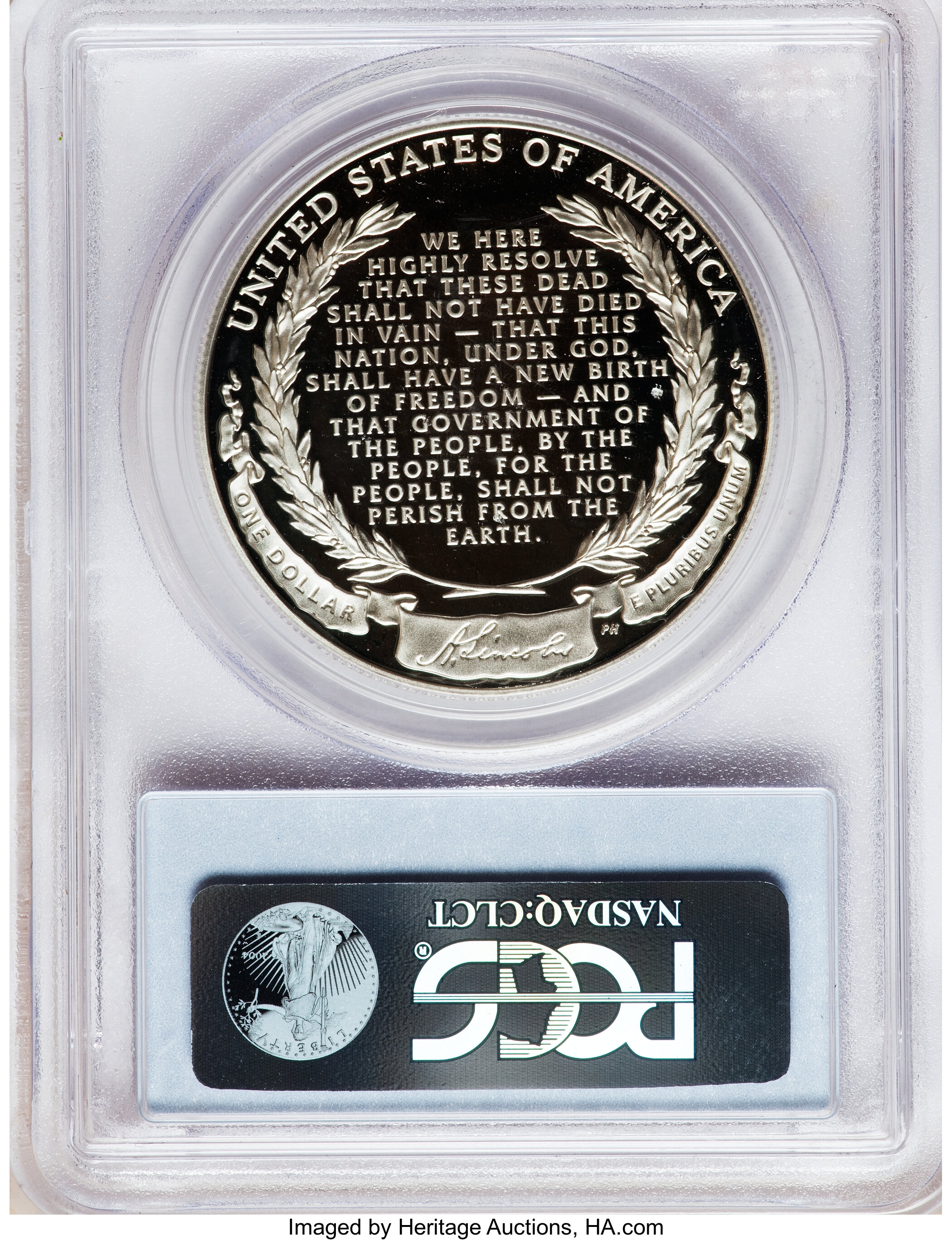 2009-P S$1 Abraham Lincoln Bicentennial PR DCAM PR66 DCAM thumbnail 6