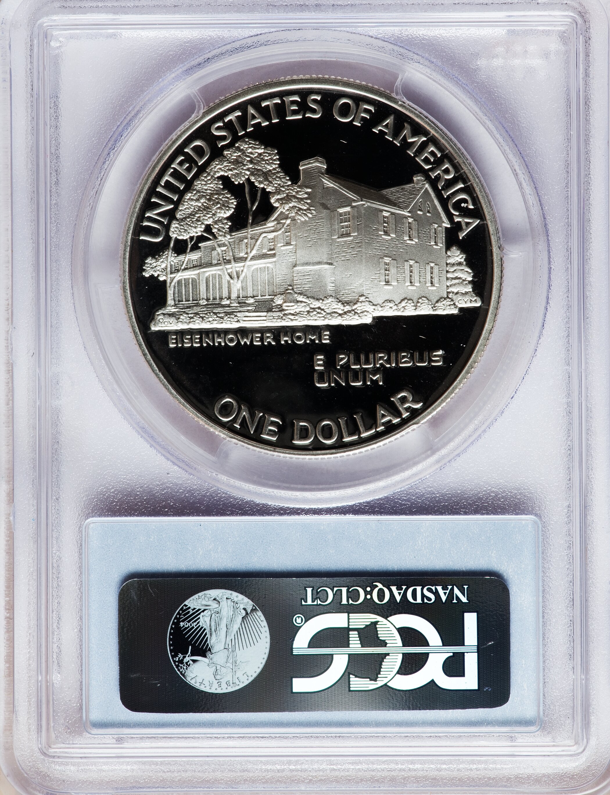 1990-P S$1 Eisenhower Centennial PR DCAM PR67 DCAM thumbnail 4