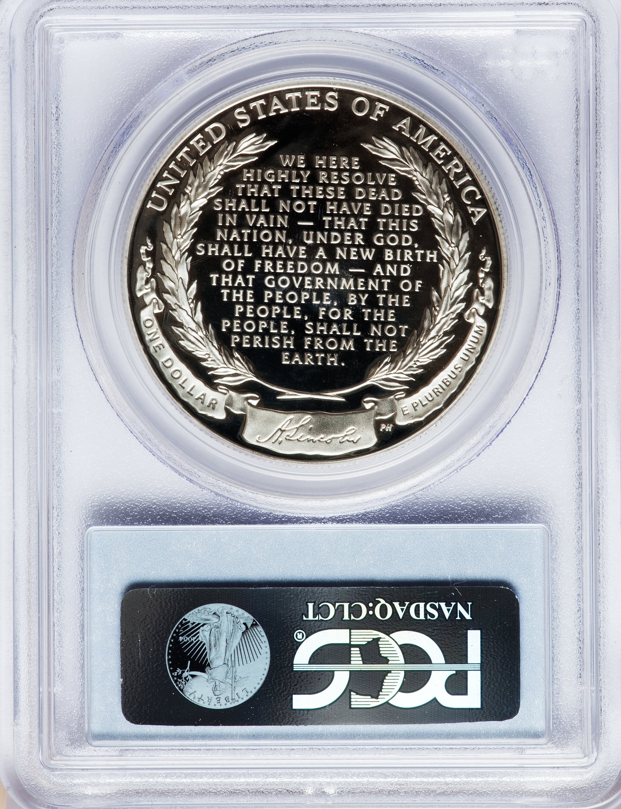 2009-P S$1 Abraham Lincoln Bicentennial PR DCAM PR66 DCAM thumbnail 2
