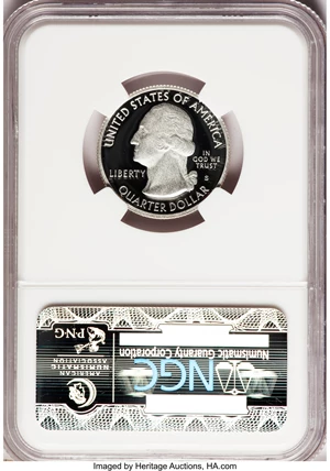 image for: 2010-S 25C Mount Hood National Forest Silver PR69 Ultra Cameo NGC. NGC Census: (0/0). PCGS Population (1525/376). (#41885...