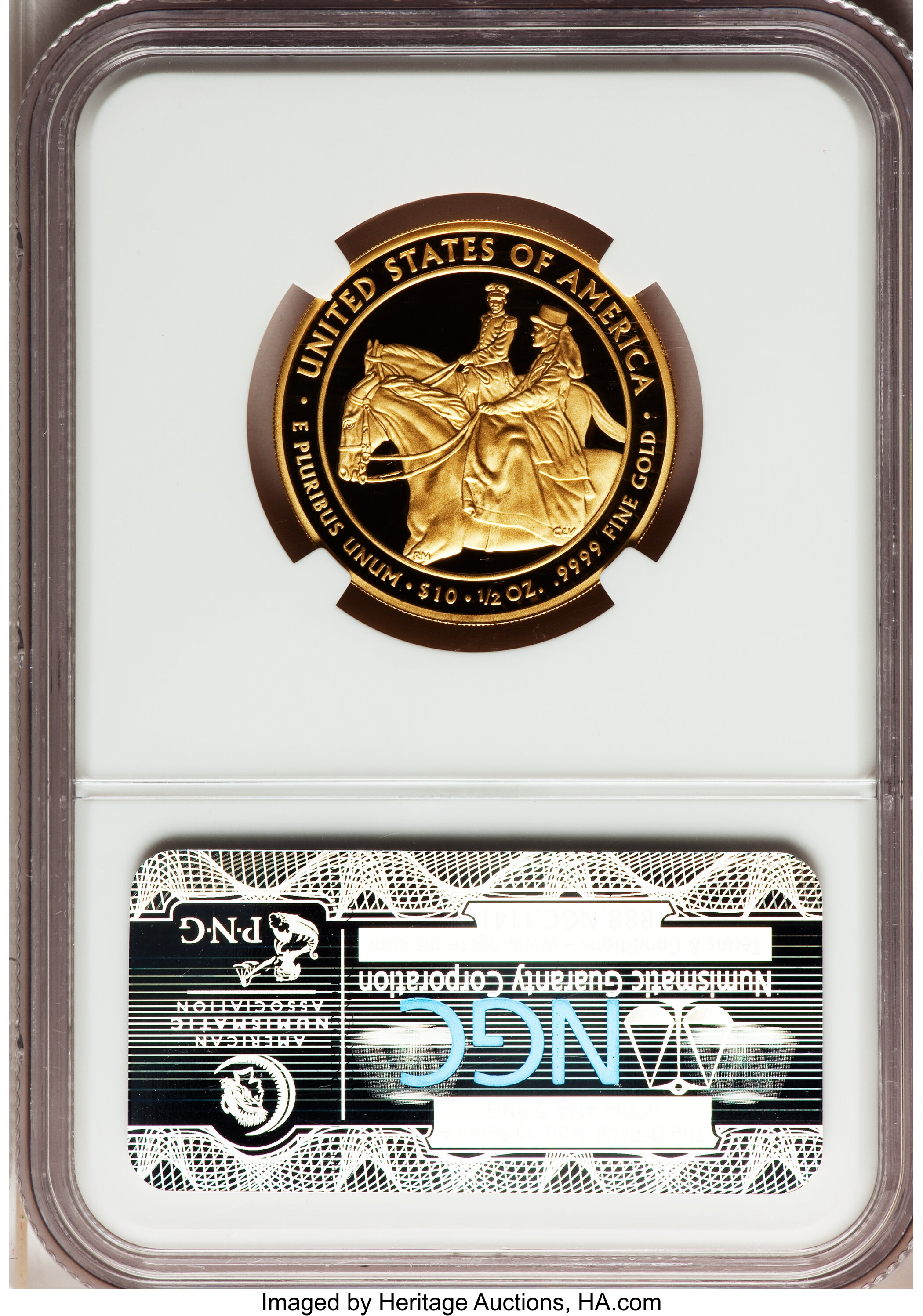 image for: 2011-W $10 Julia Grant PR69 Ultra Cameo NGC. First Spouse Series....