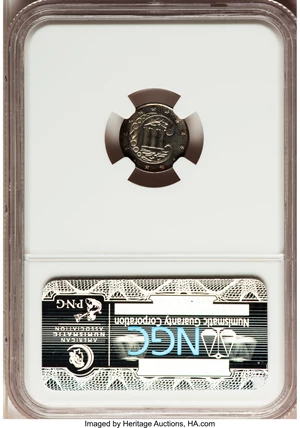 image for: 1858 3CS PR65 Cameo NGC....
