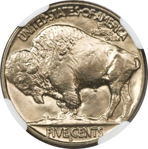 image for: 1915-D 5C MS67 NGC....