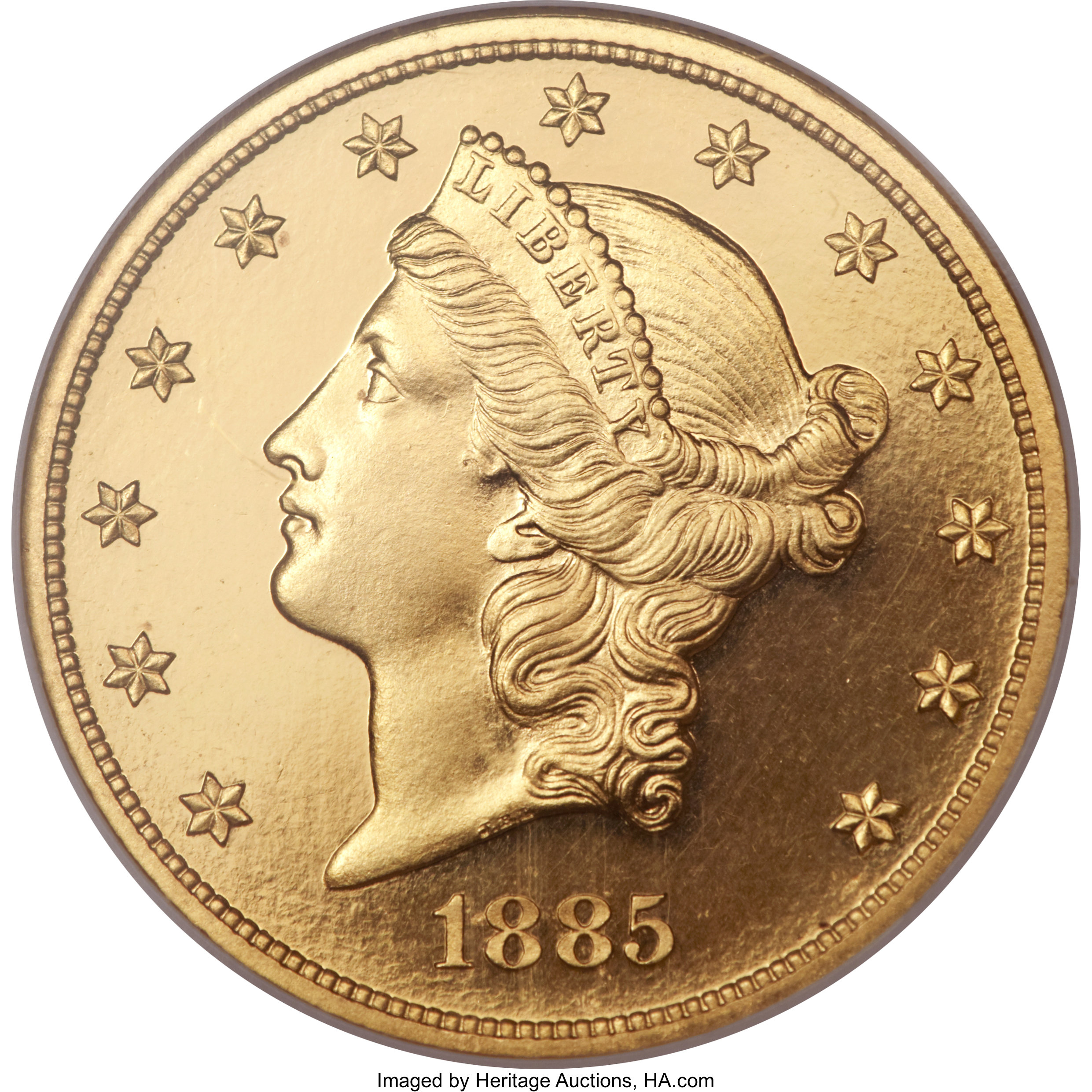 image for: 1885 $20 PR67 Cameo NGC. CAC....