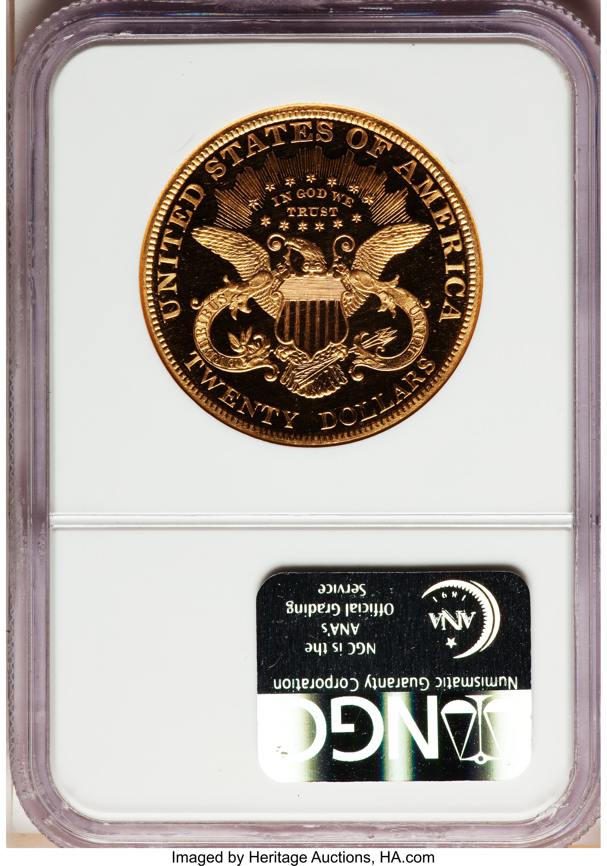 image for: 1885 $20 PR67 Cameo NGC. CAC....