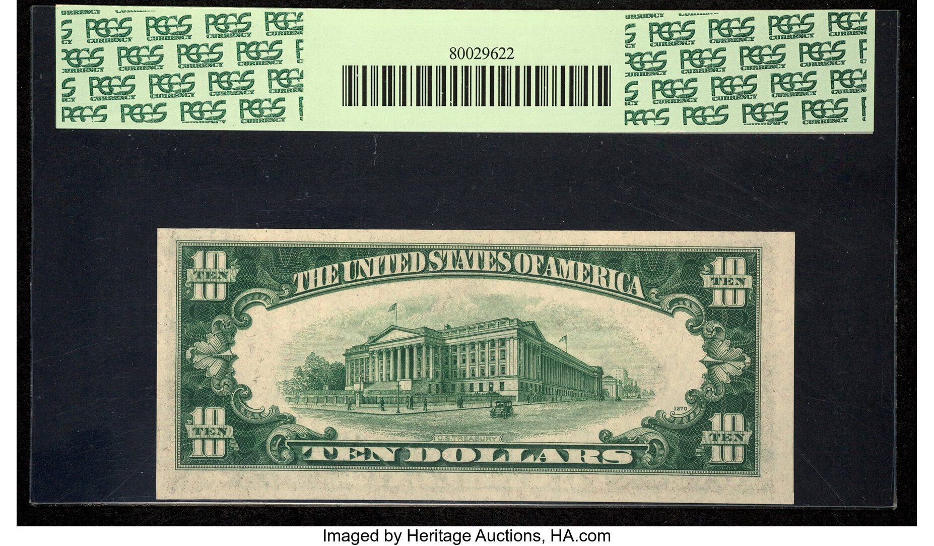 image for: Fr. 2008-C* $10 1934C Federal Reserve Star Note. PCGS Very Choice New 64PPQ....