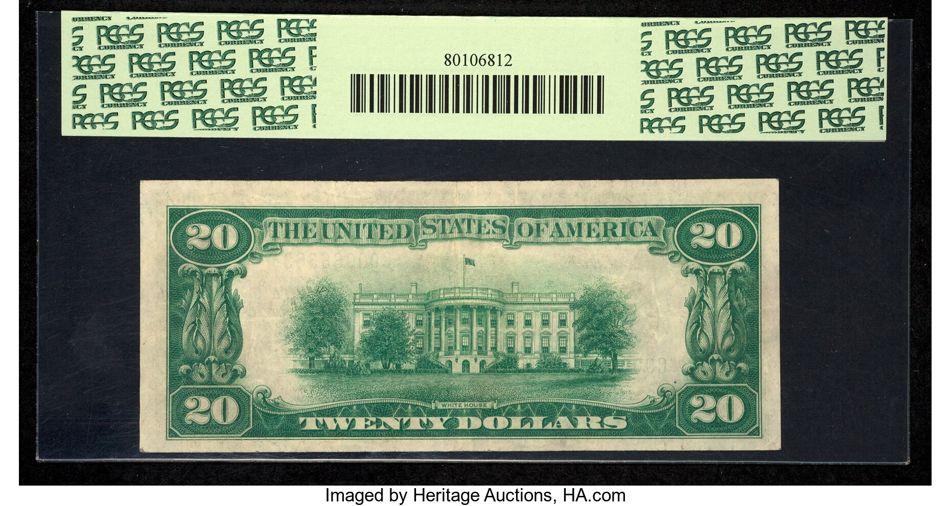 image for: Fr. 2050-C* $20 1928 Federal Reserve Star Note. PCGS Very Fine 35PPQ....