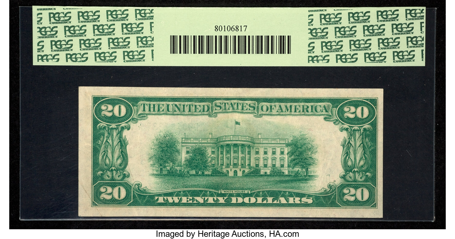 image for: Fr. 2050-D* $20 1928 Federal Reserve Note. PCGS Extremely Fine 40PPQ....