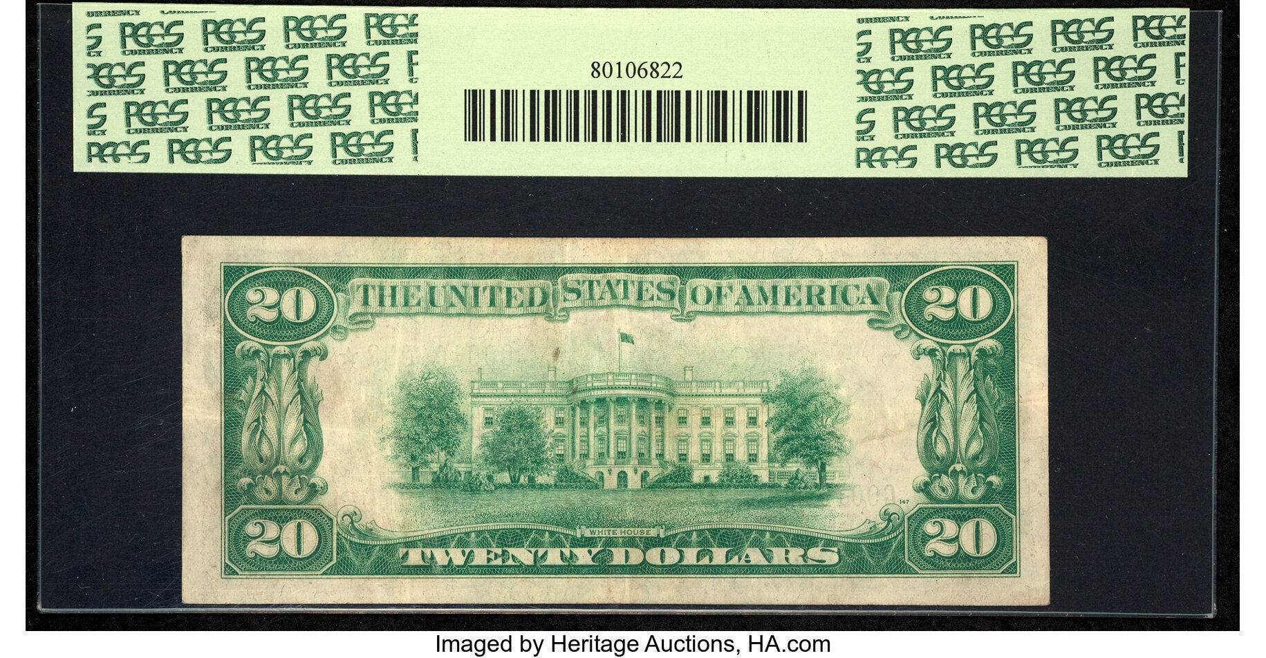 image for: Fr. 2050-G* $20 1928 Federal Reserve Star Note. PCGS Very Fine 30PPQ....