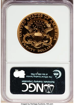 image for: 1906 $20 PR66 Cameo NGC. CAC....