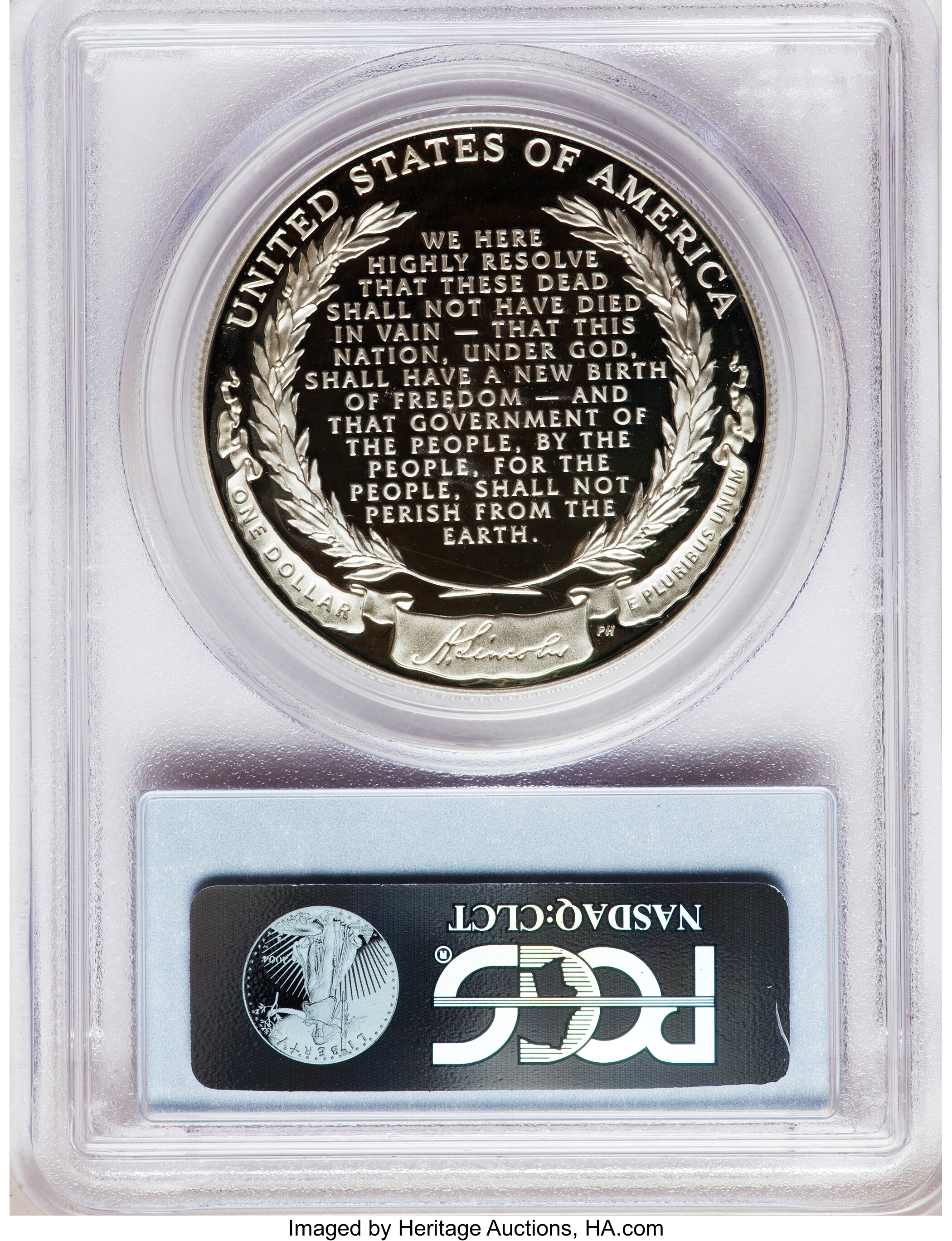 2009-P S$1 Abraham Lincoln Bicentennial PR DCAM PR66 DCAM thumbnail 12
