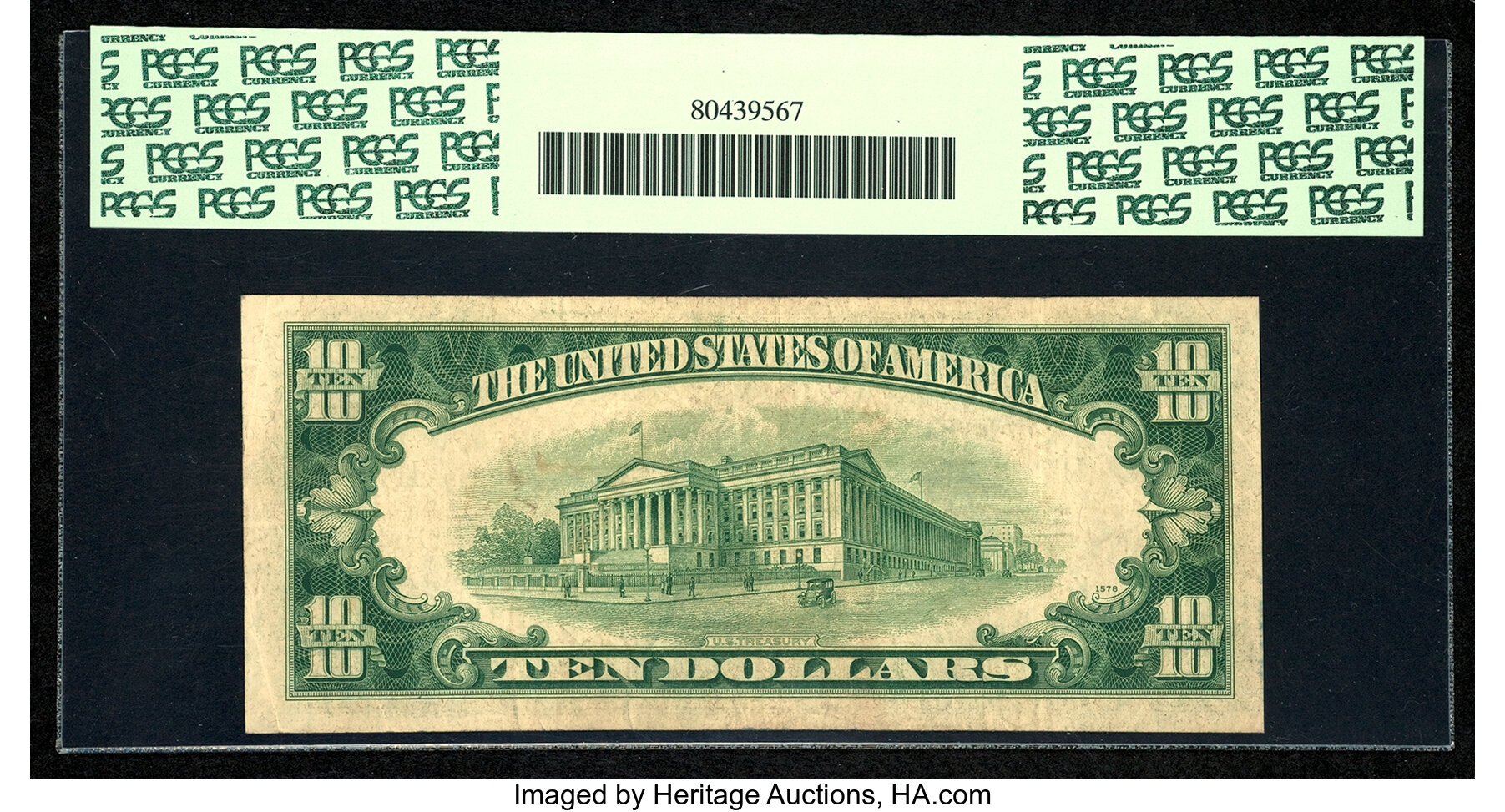 image for: Fr. 2011-K* $10 1950A Federal Reserve Note. PCGS Very Fine 25....