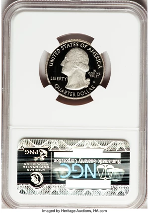 image for: 2010-S 25C Mount Hood National Forest Clad PR70 Ultra Cameo NGC. NGC Census: (0). PCGS Population (198). (#418849)...
