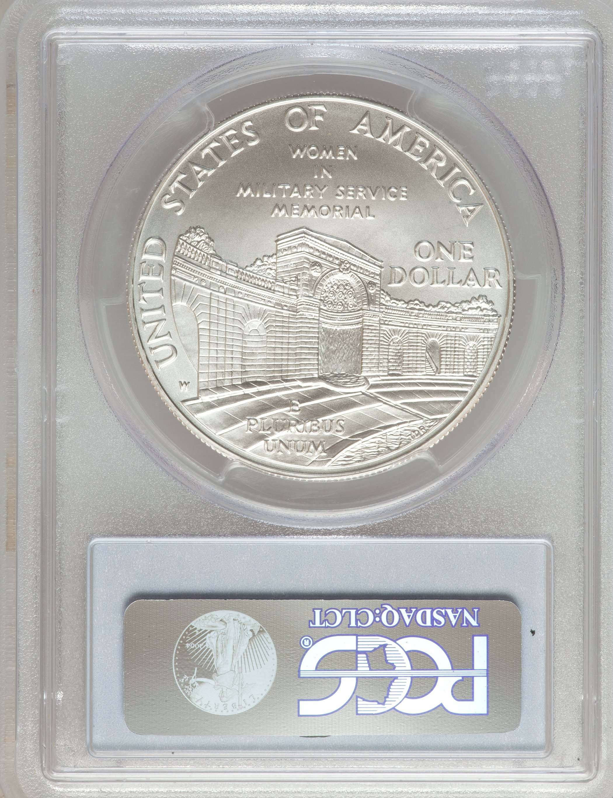 1994-W S$1 Women in Military Service Memorial MS64 thumbnail 6