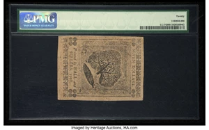 image for: Continental Currency April 11, 1778 $7 PMG Very Fine 20....