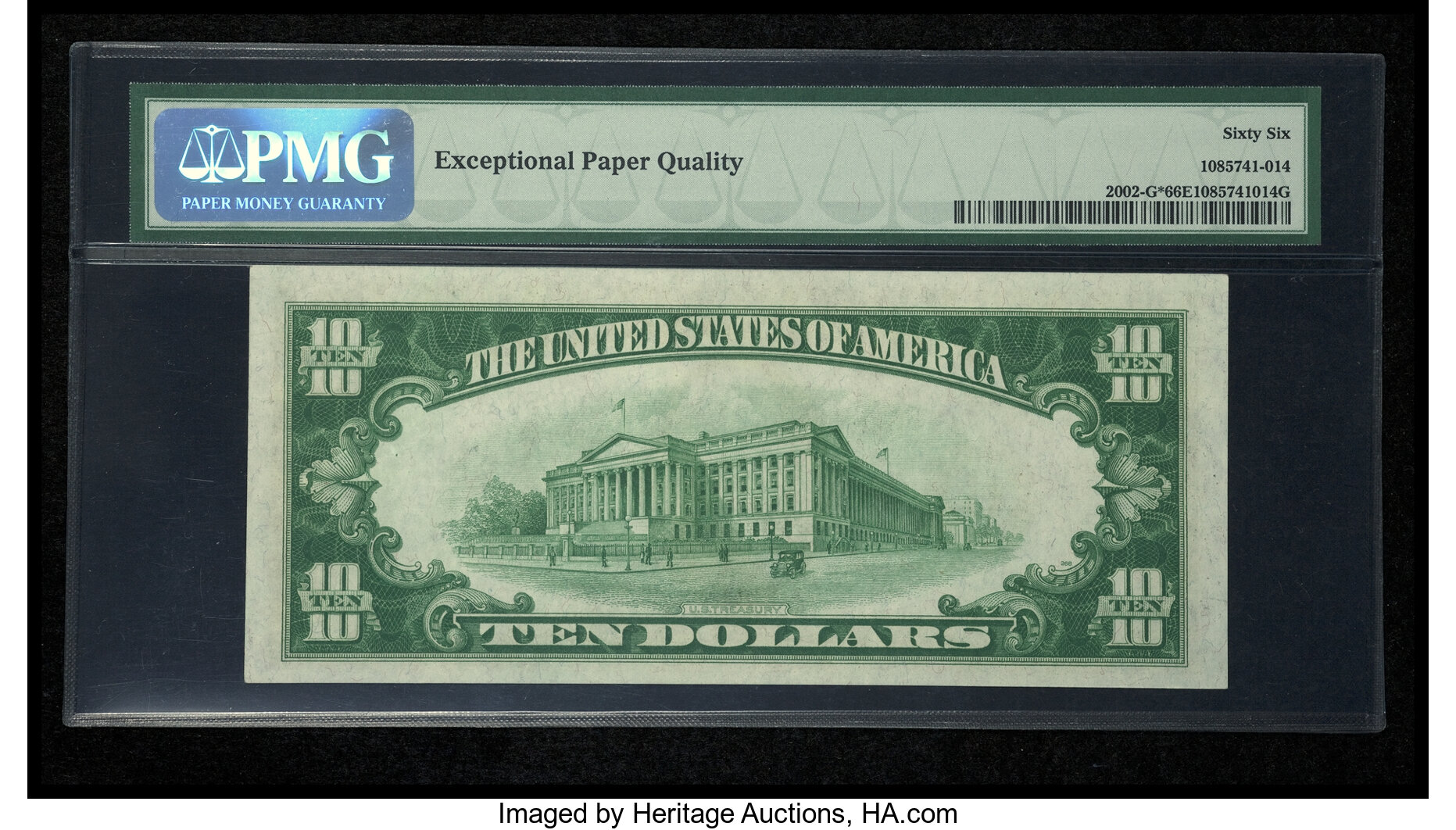 image for: Fr. 2002-G* $10 1928B Federal Reserve Note. PMG Gem Uncirculated 66 EPQ....