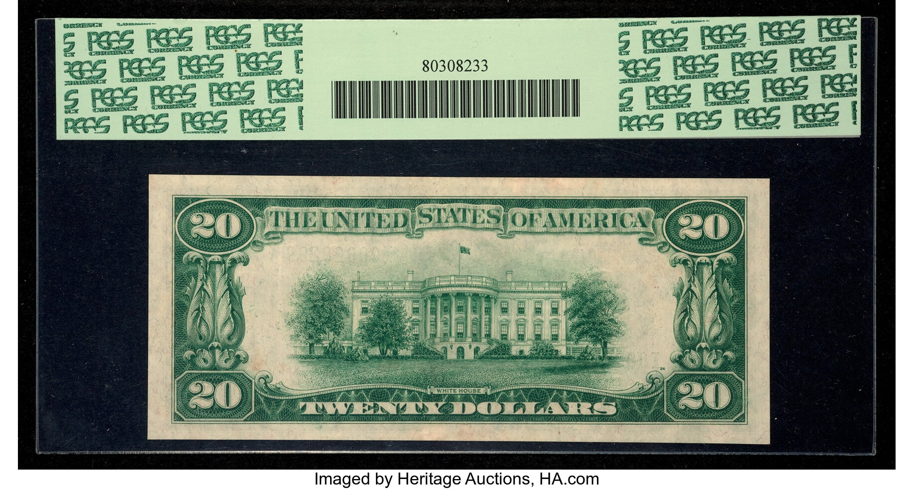 image for: Fr. 2050-I* $20 1928 Federal Reserve Note. PCGS Extremely Fine 45....