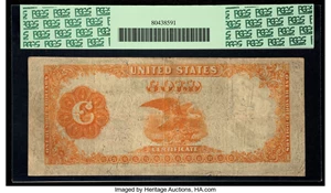 image for: Fr. 1209 $100 1882 Gold Certificate PCGS Very Fine 20....