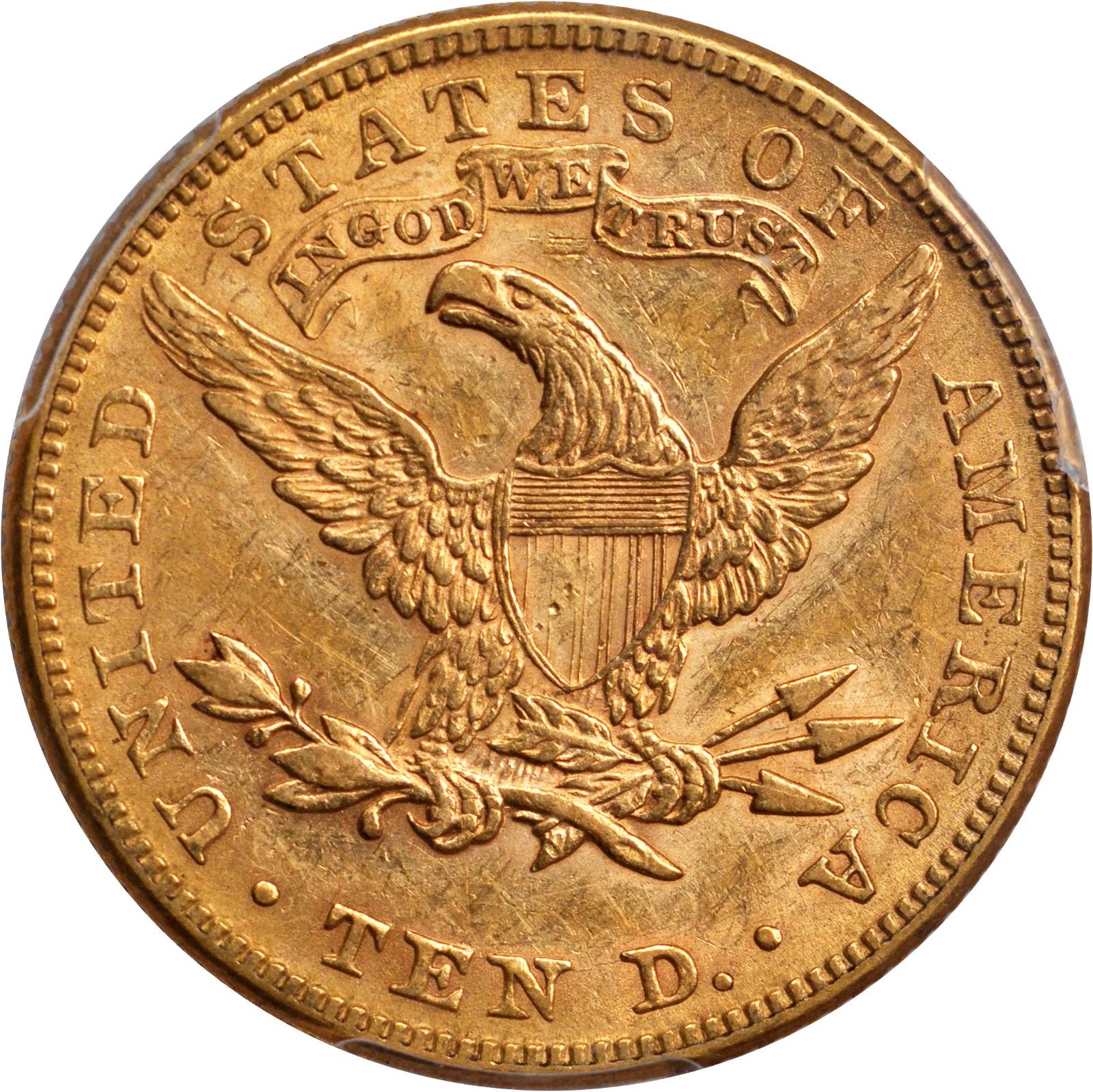 1882 $10 VG10 CAC thumbnail 23
