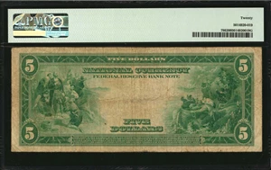 image for: Fr. 786. 1918 $5 Federal Reserve Bank Note. Cleveland. PMG Very Fine 20.