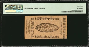 image for: NJ-94. New Jersey. June 22, 1756. 3 Shillings. PMG Choice Uncirculated 63 EPQ.