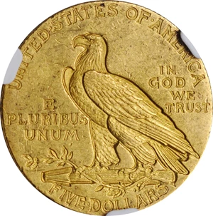 image for: 1915 Indian Half Eagle. JD-1, the only known dies. Rarity-5. Proof-61 (NGC).
