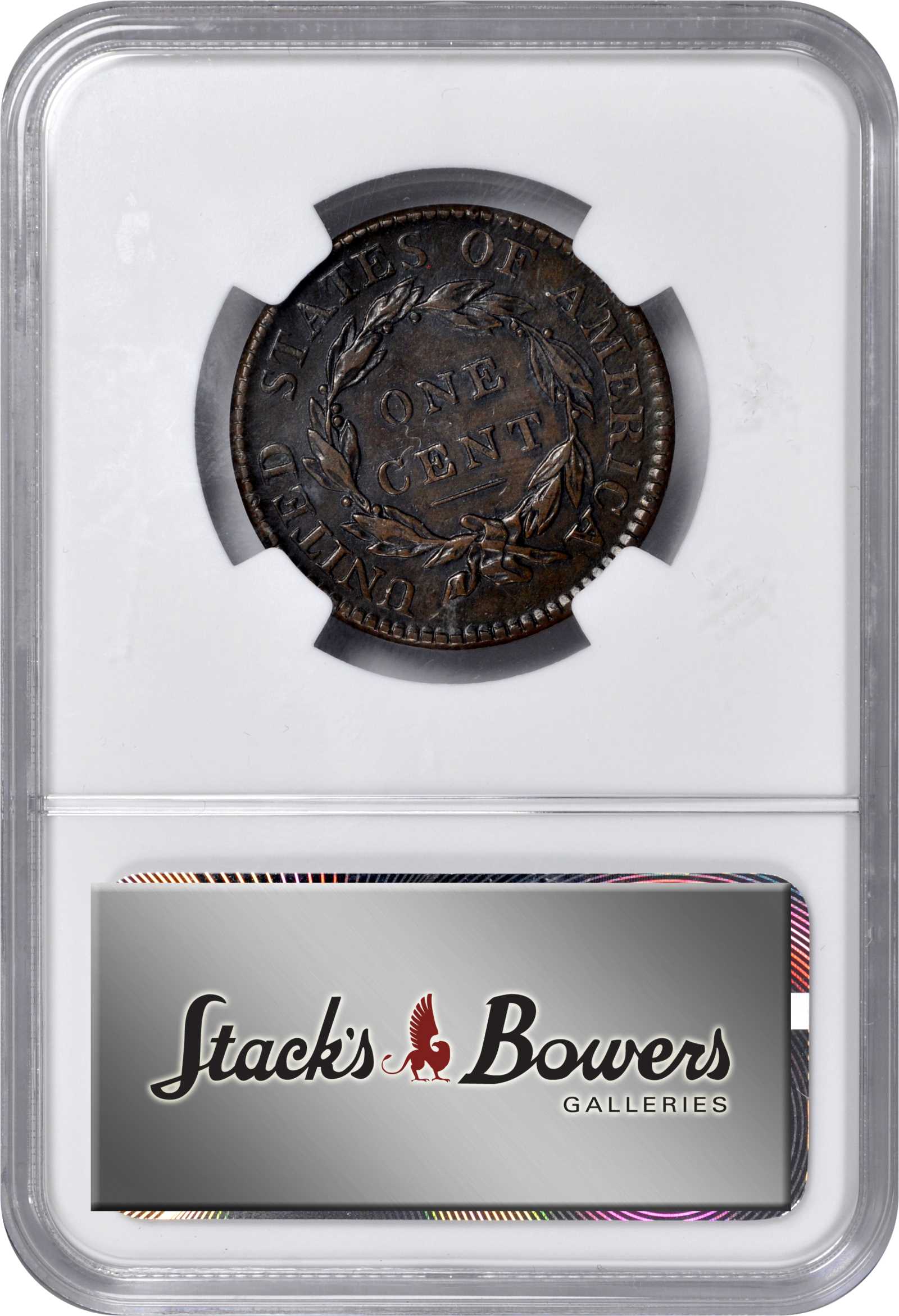 image for: 1819/8 Matron Head Cent. N-1. Rarity-1. EF-45 BN (NGC).