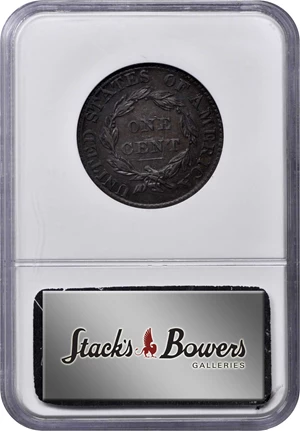 image for: 1826 Matron Head Cent. N-6. Rarity-2. EF-45 BN (NGC).