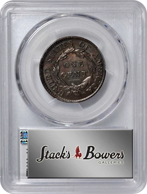 image for: 1817 Matron Head Cent. N-14. Rarity-1. 13 Stars. AU-58 (PCGS).