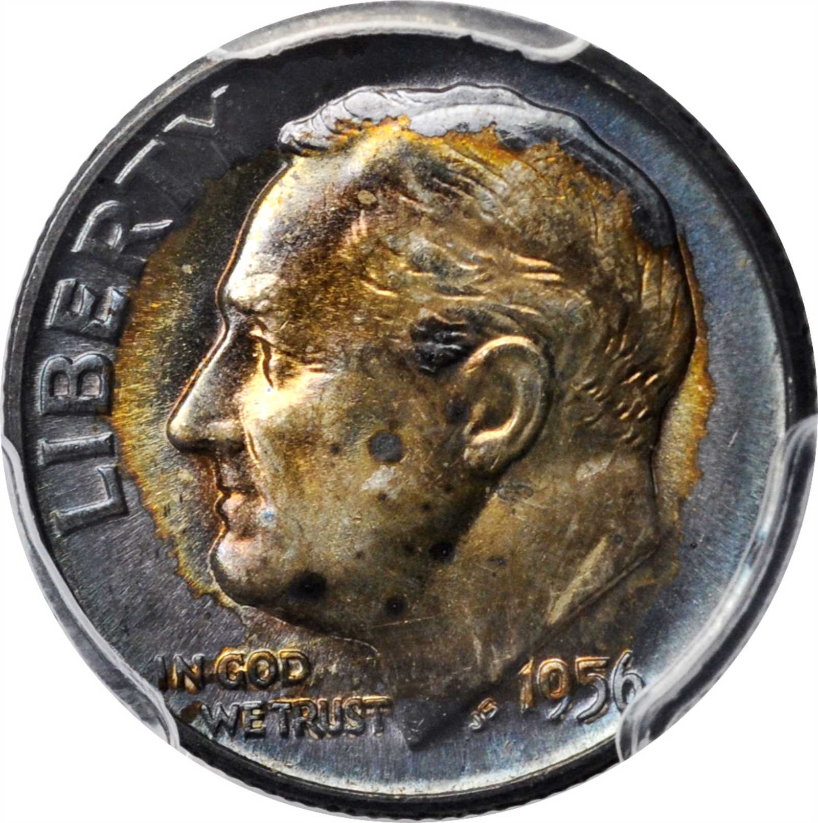 1956 Roosevelt Dime. MS-65 (PCGS).