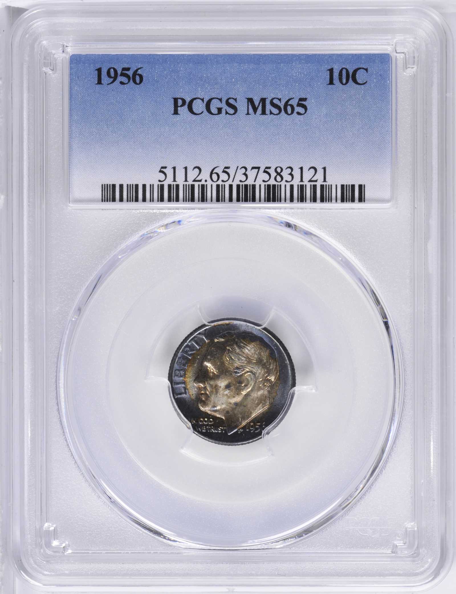 1956 10c MS60 CAC thumbnail 16