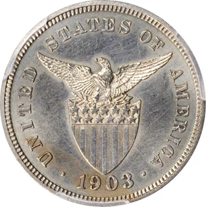 image for: 1903 Five Centavos. Proof-63 (PCGS).