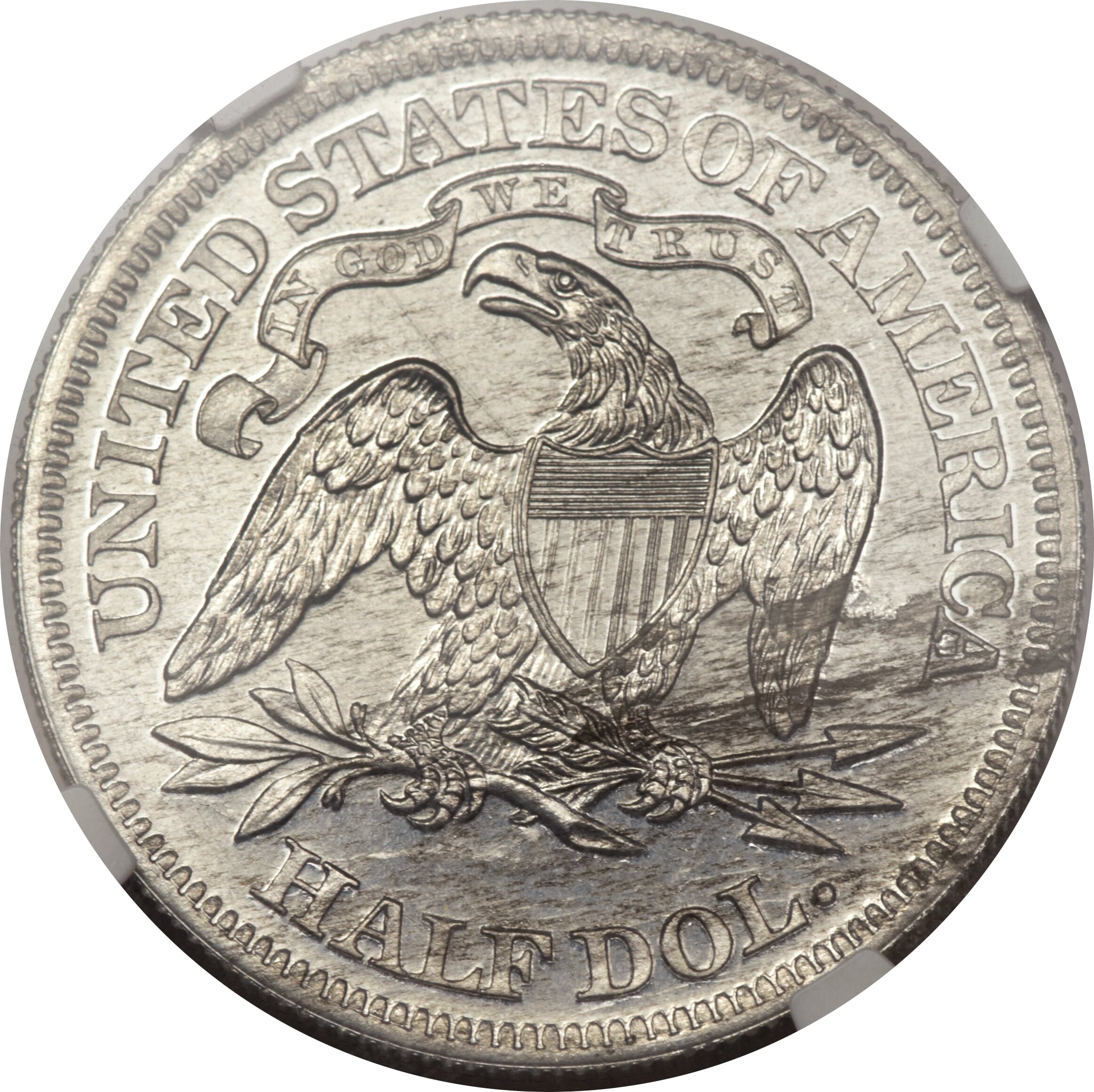 image for: 1863 50C Half Dollar, Judd-344, Pollock-416, High R.7, PR63 NGC....