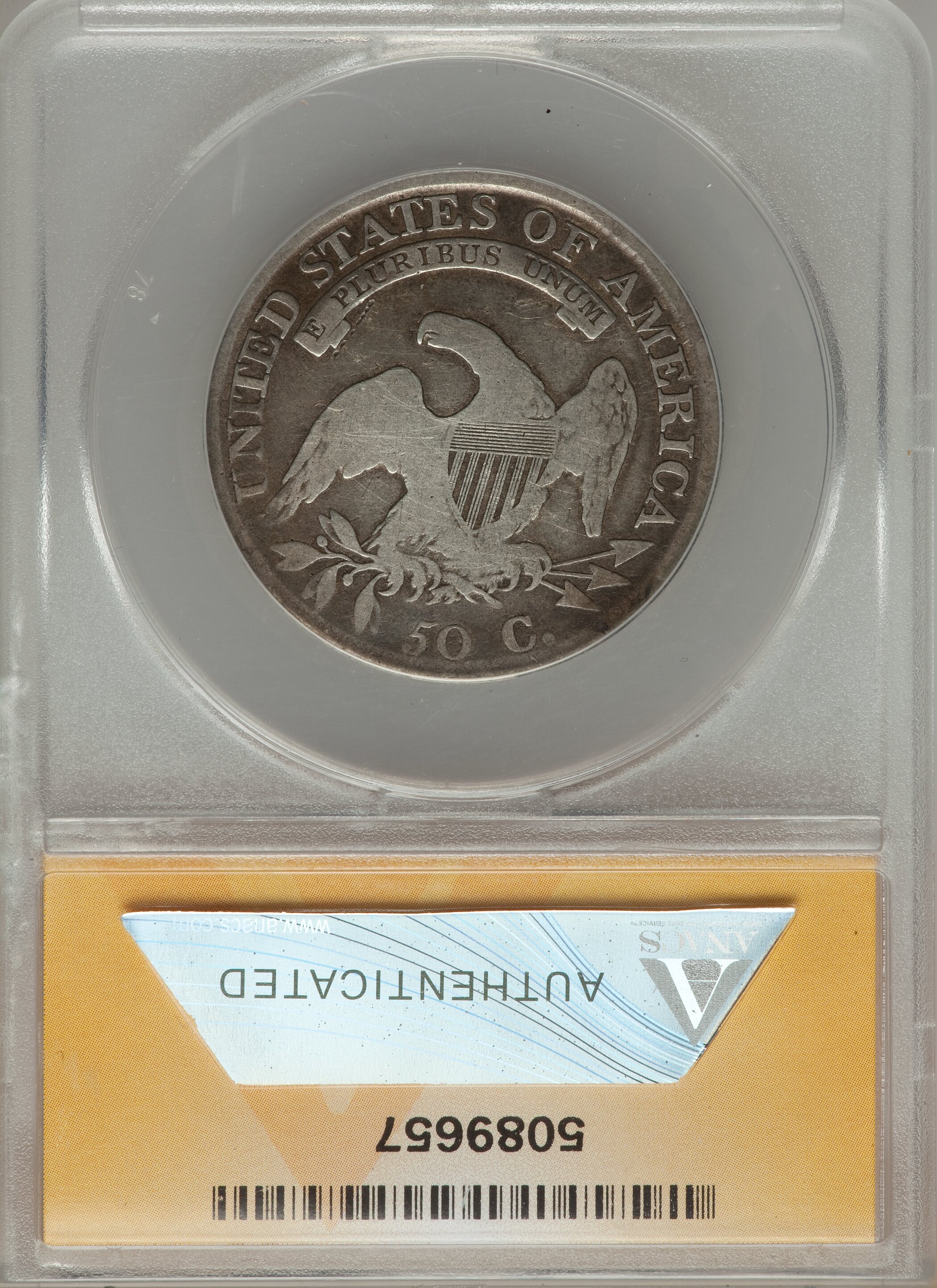 1811 50c Large 8 G6 CAC thumbnail 2