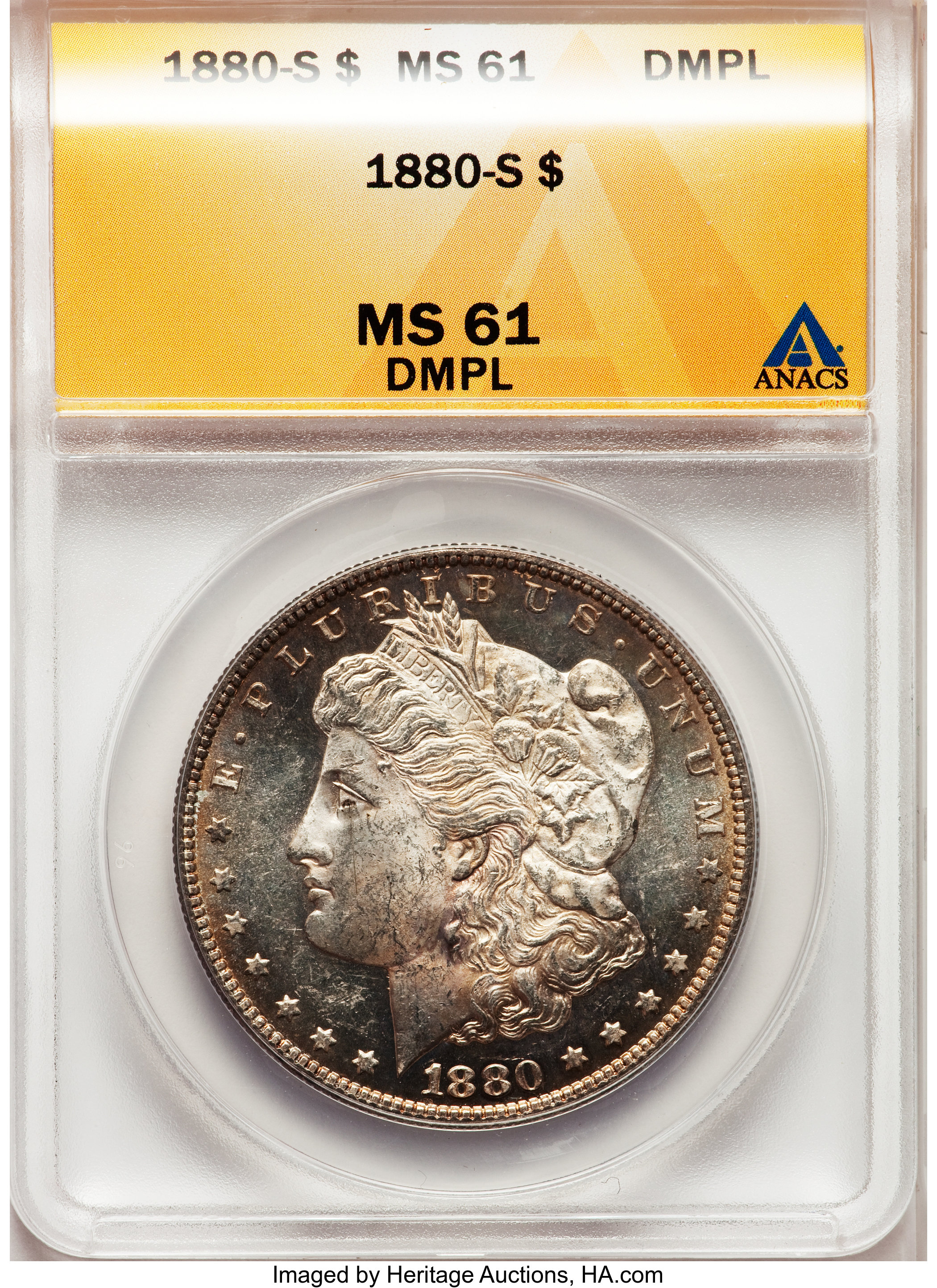 1880-S $1  MS DMPL AU53 DMPL thumbnail 4