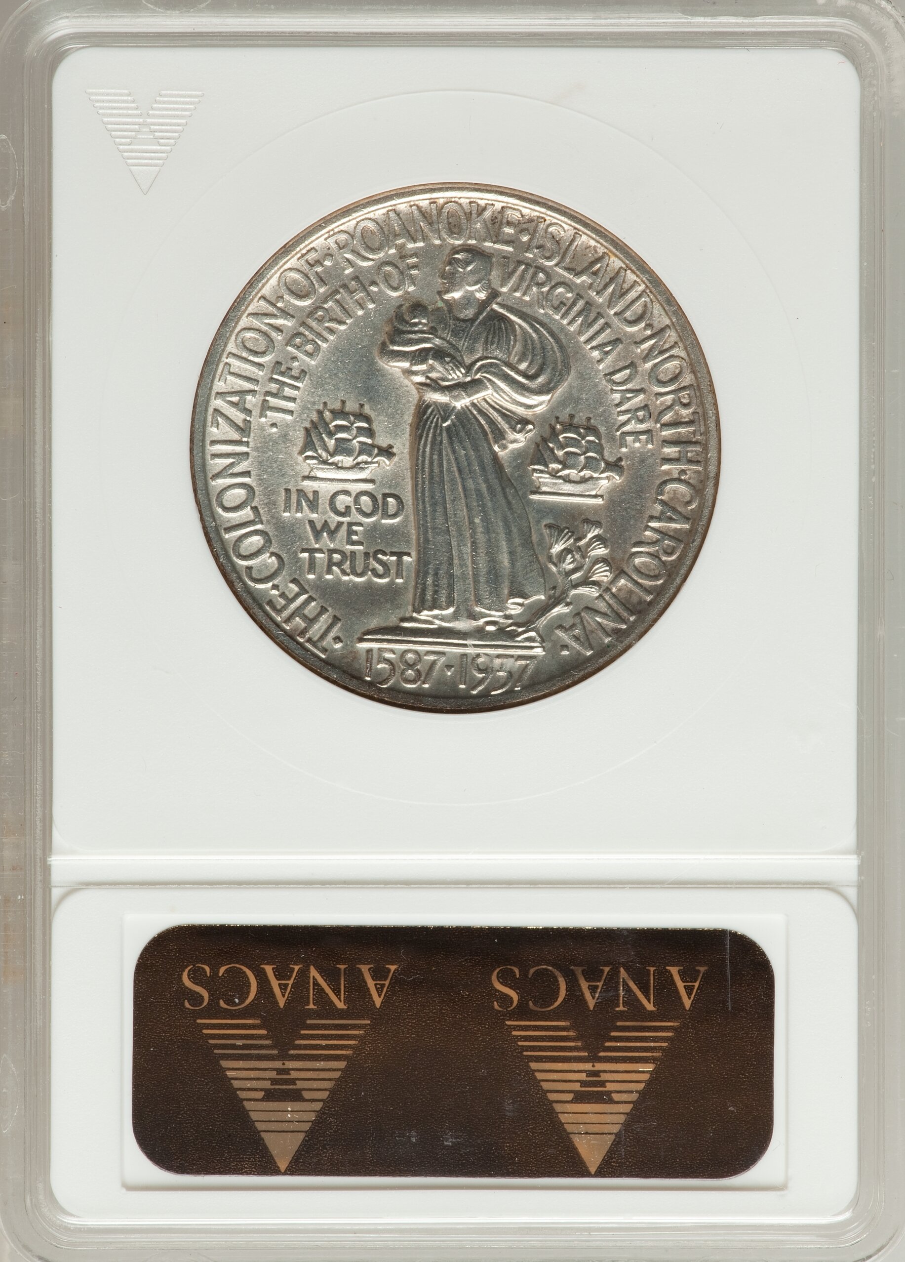 1937 Roanoke Island Half dollar MS Values | Greysheet