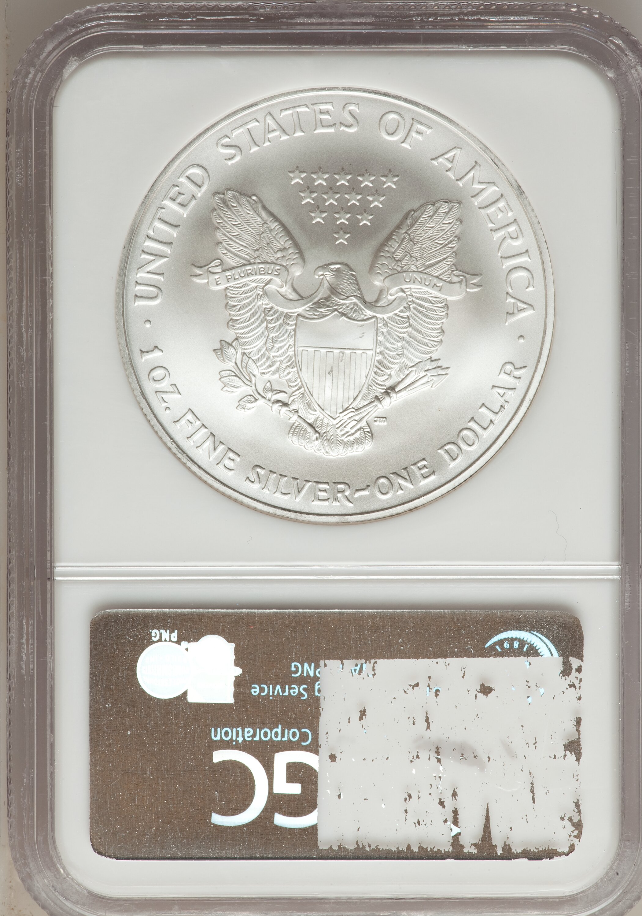 2006 $1  Silver Eagle MS63 CAC thumbnail 14