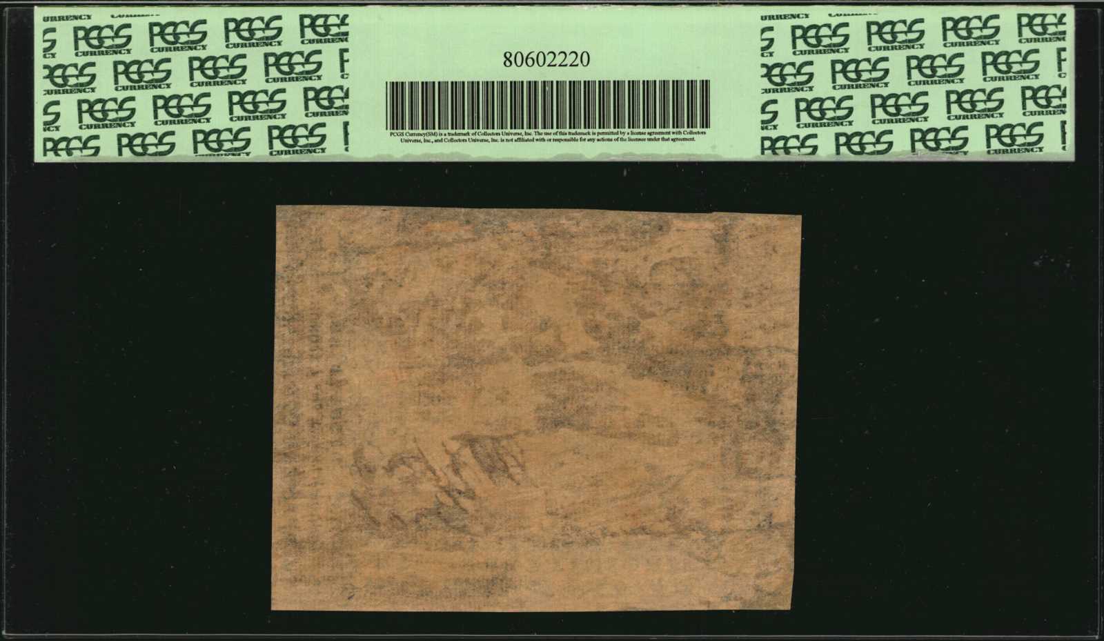 image for: VA-200. Virginia. October 16, 1780. $400. PCGS Currency Very Fine 20 Apparent. Major Restorations; Backed; Design and Signatures Redrawn.