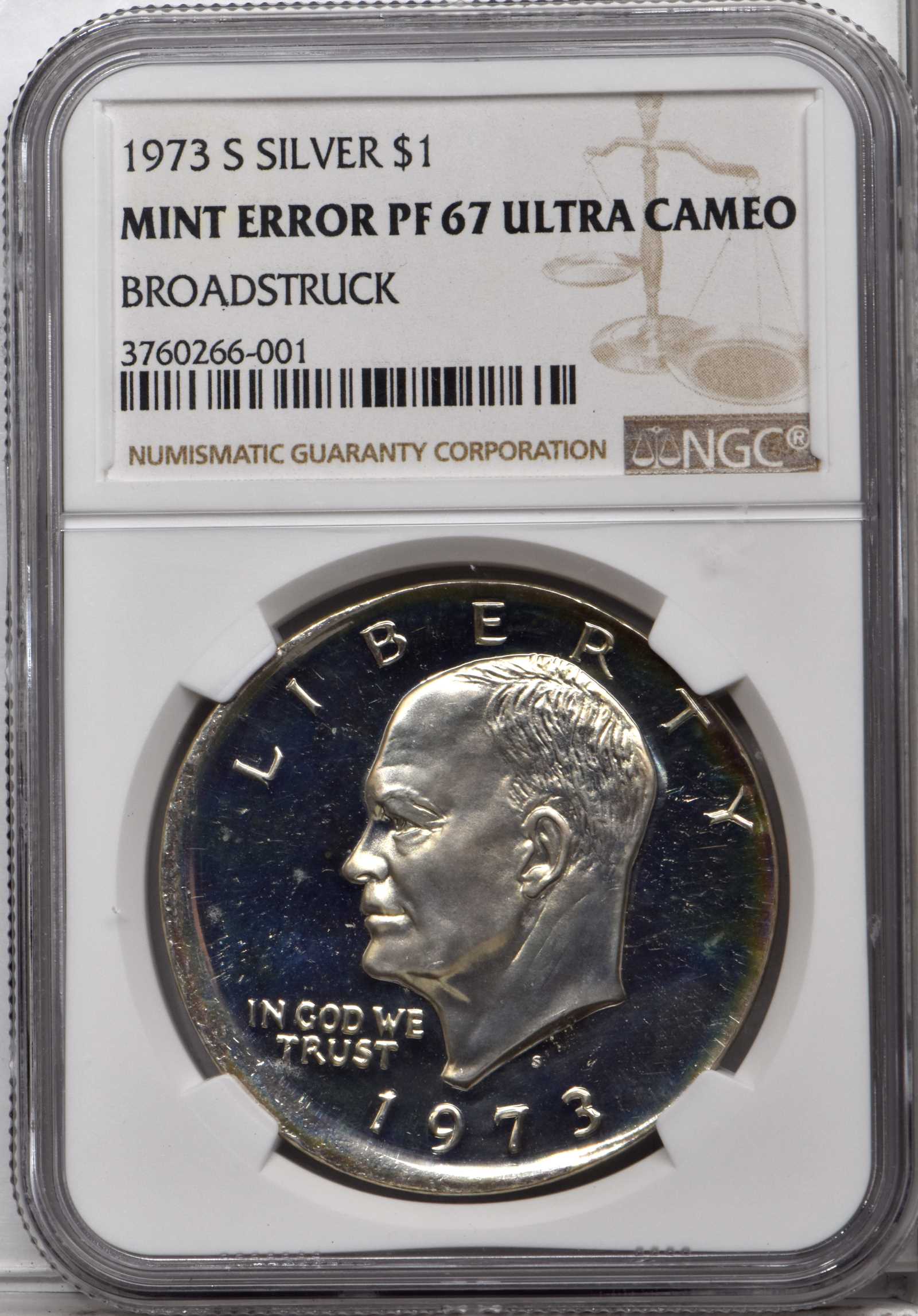 1973-S $1  Silver PR DCAM AU53 DCAM thumbnail 10