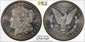 image for: 1897-O Morgan Silver Dollar. MS-63 PL (PCGS).