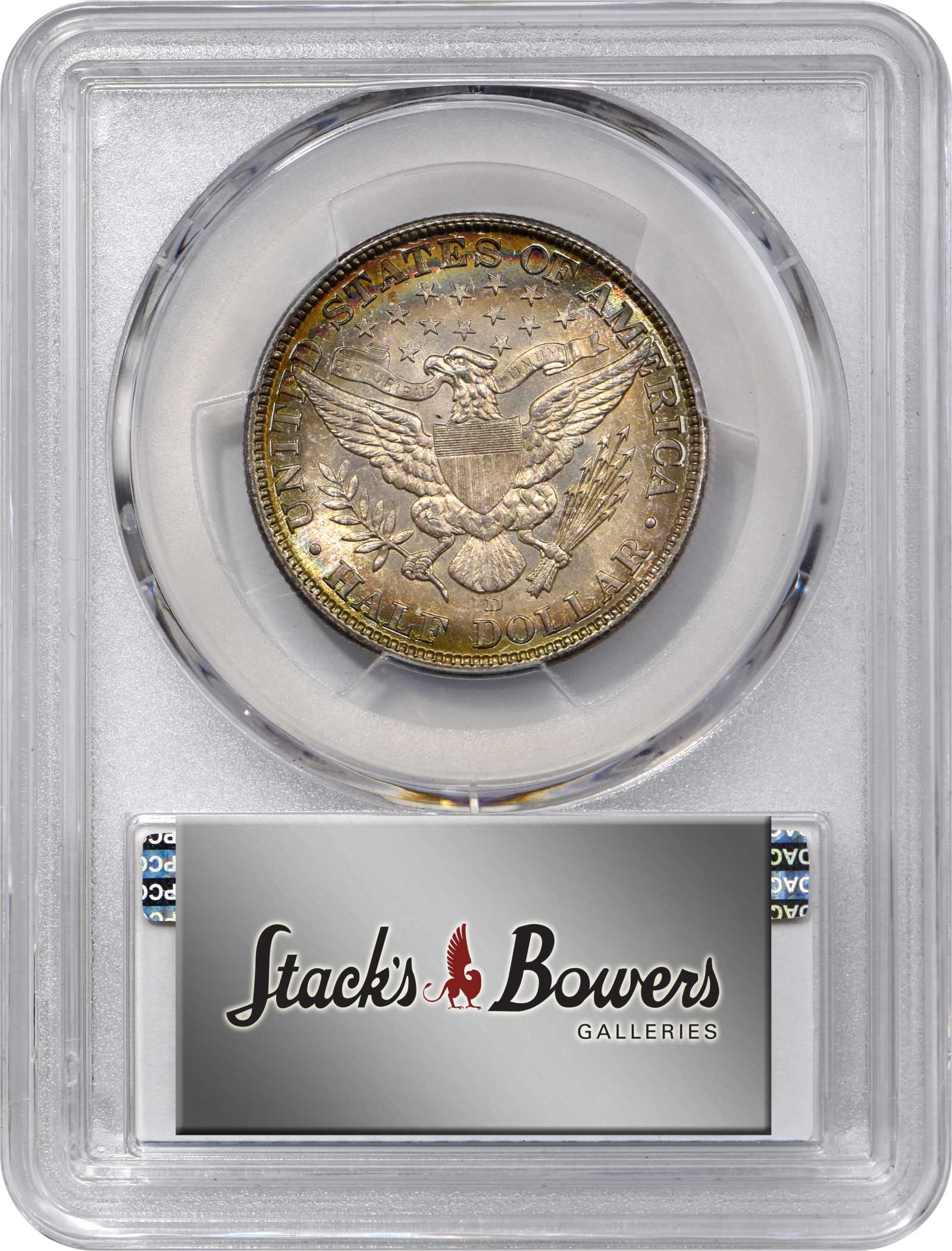 1907-D 50c MS67 thumbnail 4